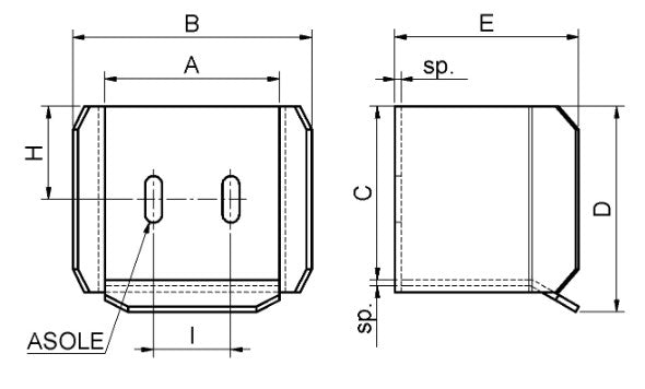 specification of Combiarialdo End Stop Receiver Cup