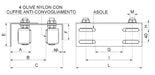 specification of Combiarialdo Medio/Grande Adjustable Upper Guide Bracket